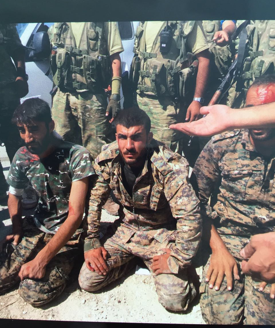 Cerablus'ta TSK’nın imha ettiği terör yuvaları görüntülendi