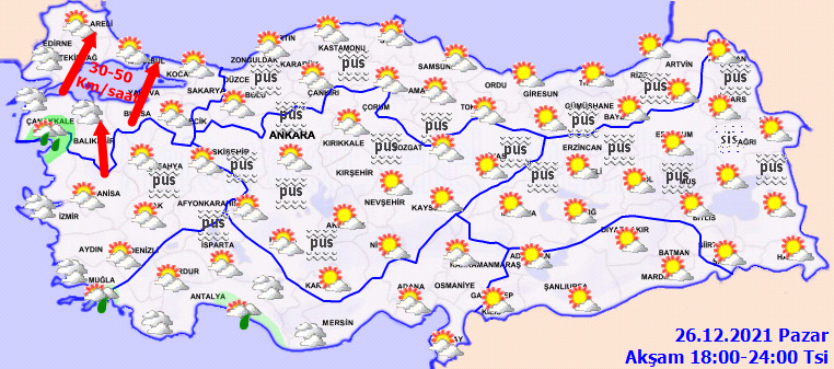 Meteoroloji uyardı: Buzlanma ve don yaşanacak