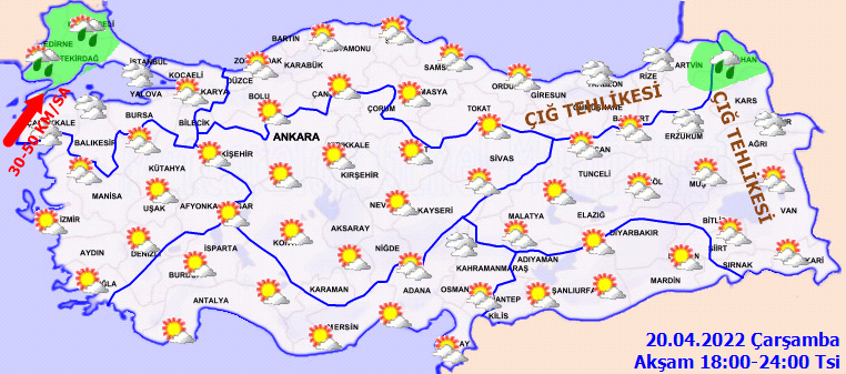Havalar ne zaman ısınacak? Meteoroloji yaz için tarih verdi (20 Nisan 2022 hava durumu)
