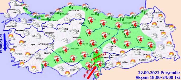 Montunuzu çıkarın, son ayların en soğuğu… Meteoroloji alarm verdi: Çok sayıda ilde etkili olacak  (22 Eylül 2022 hava durumu)