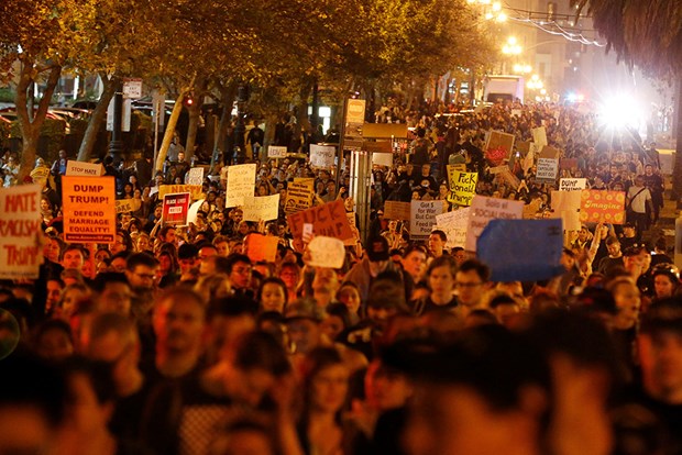 ABD'de Trump karşıtı gösteriler