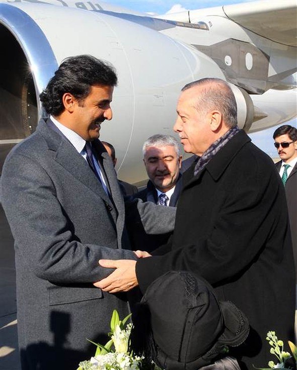 Erdoğan havalimanında bizzat karşıladı!