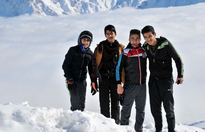 Bu manzarayı görenler şaşkına döndü!