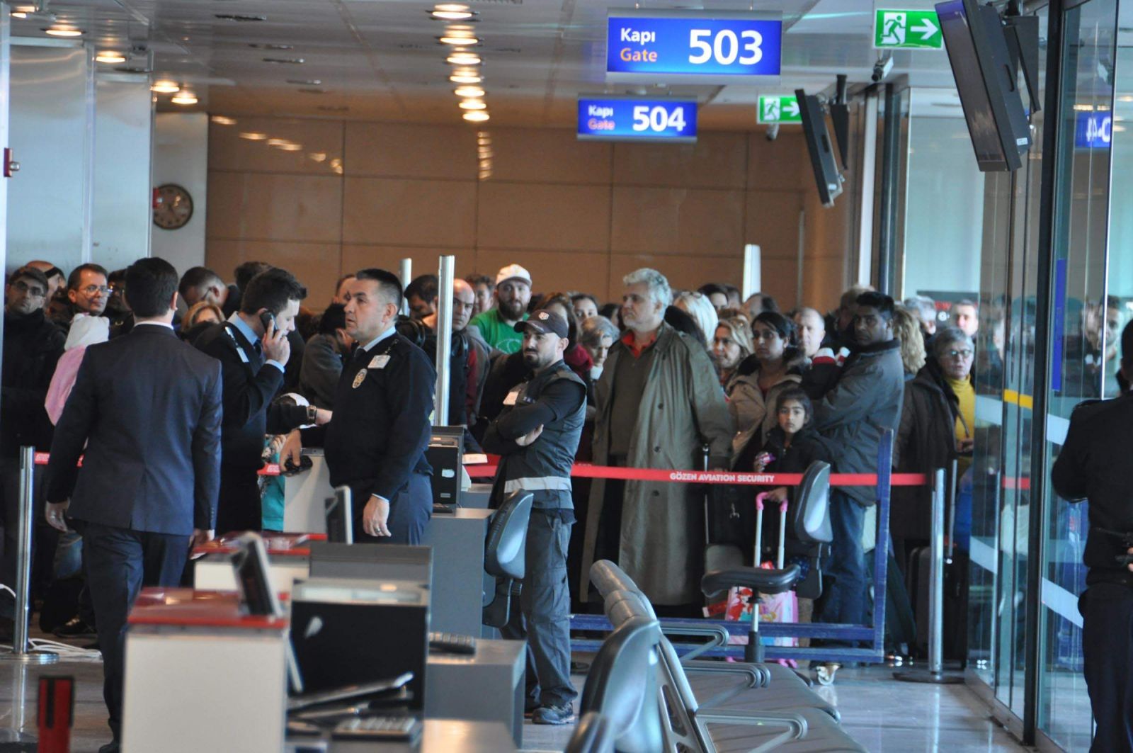 THY uçağını tuvaletteki bomba notu yüzünden boşaltıldı