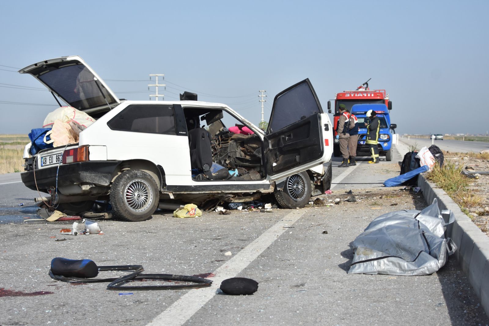 Düğün hazırlığı yapan çifti feci kaza ayırdı!