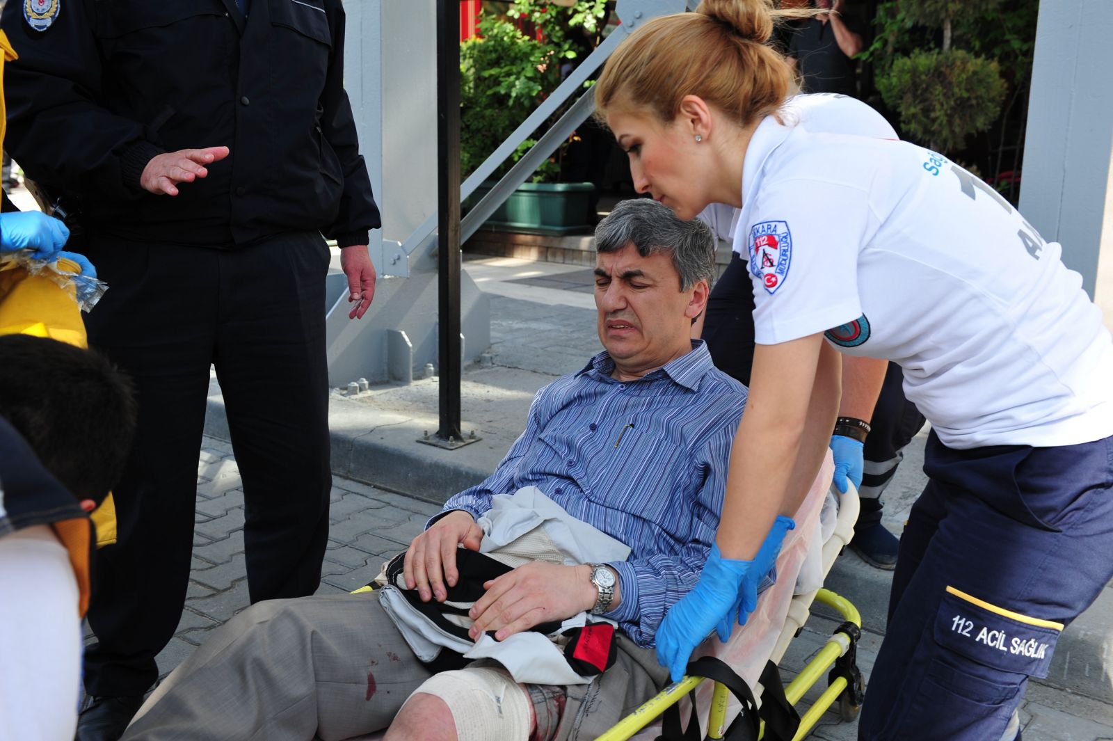 FETÖ şüphelisi emniyet müdürü bacağından vurularak yakalandı