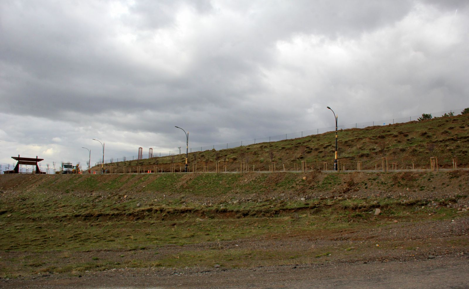 Erzurum'daki gizemli yolu görenler gözlerine inanamıyor