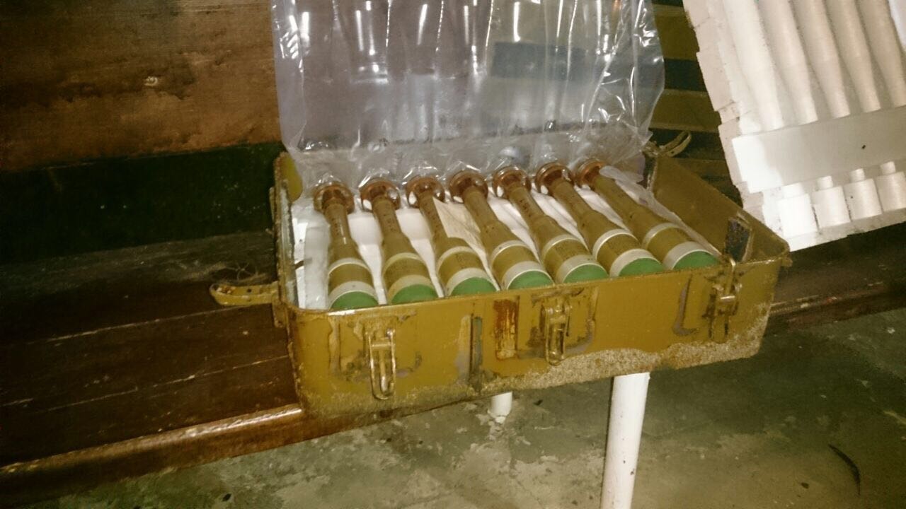 Batan Rus gemisinin mühimmatları kıyıya vurdu