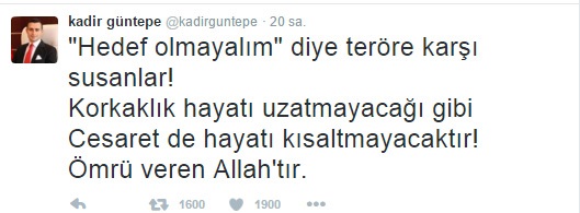 Kaymakamdan kendisini tehdit edenlere tokat gibi cevap