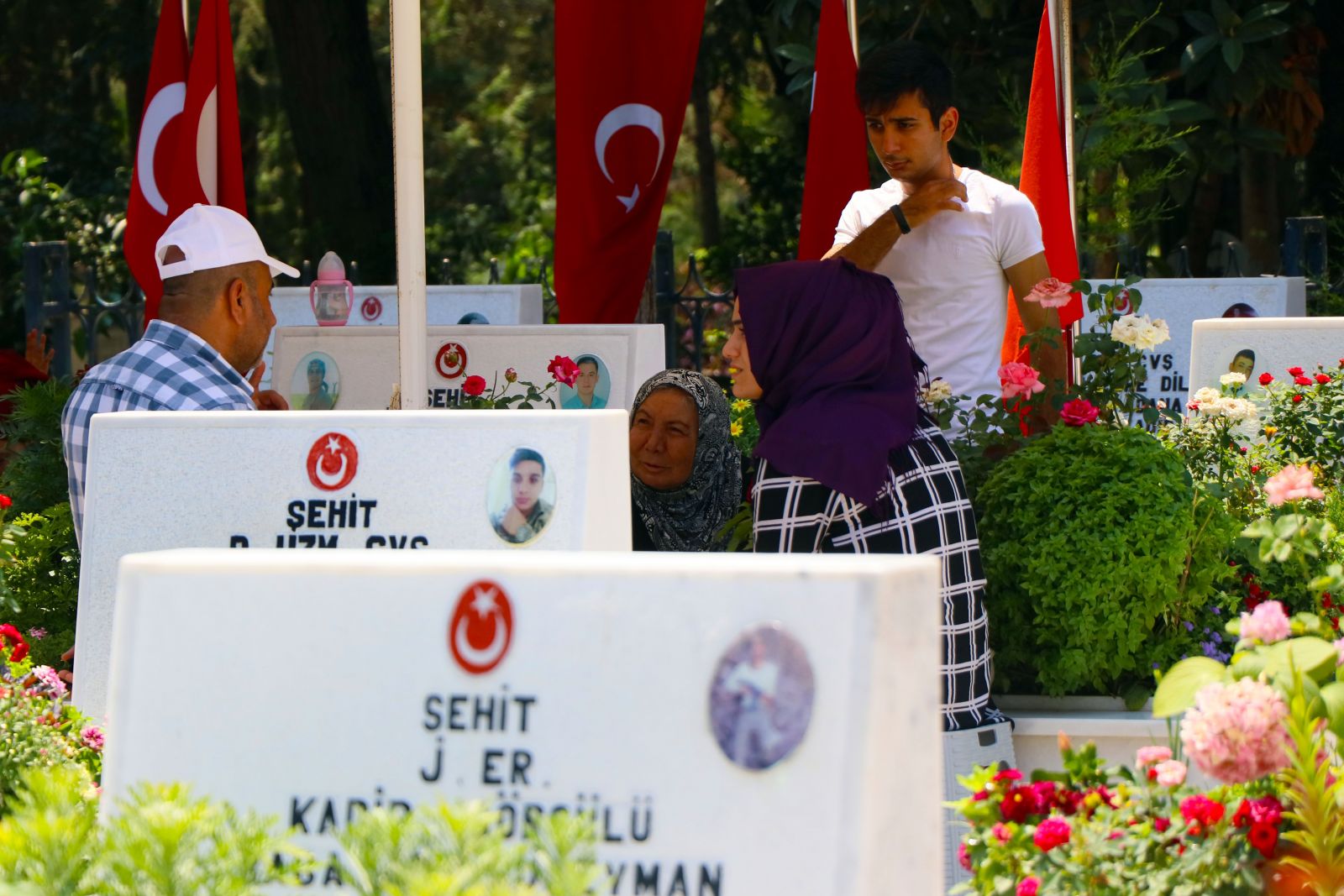 Şehit babalarının en acı Babalar Günü