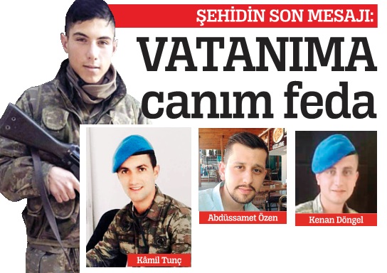 Gözde birliğe alçak saldırı