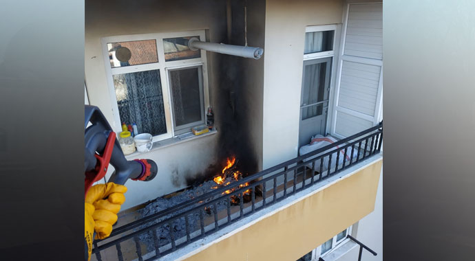 Malatya’daki yangın son anda önlendi