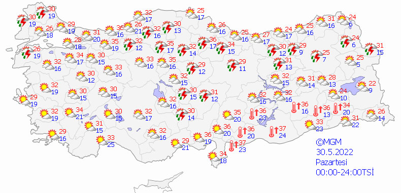 Meteoroloji tarih vererek uyardı: Kavurucu sıcaklar geliyor, nefes almak zorlaşacak (30 Mayıs 2022 hava durumu) Meteoroloji tarih vererek uyardı: Kavurucu sıcaklar geliyor, nefes almak zorlaşacak (30 Mayıs 2022 hava durumu)