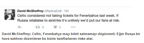 Celtic taraftarlarını korku bastı!