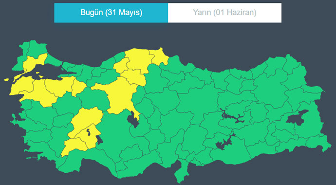 Meteoroloji il il uyardı! Hava soğuyor, yağış geliyor