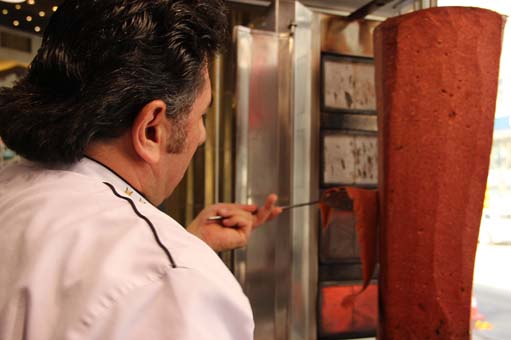 Sucuk dönere büyük ilgi