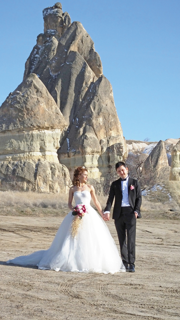 Çiftler evlilik için kış tarifesini seçti