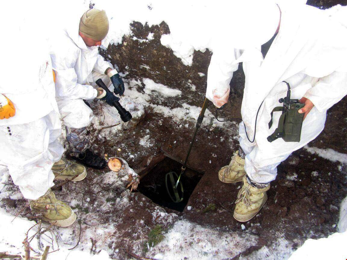 PKK sığınağında terörist cesetleri bulundu