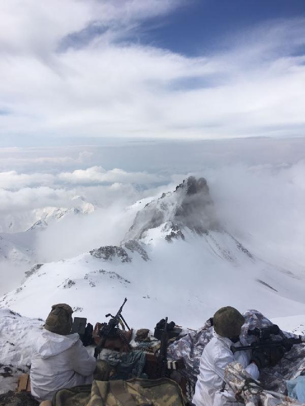 Eksi 40 derecede 26 terörist öldürüldü