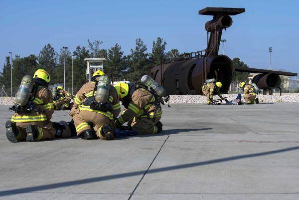 İncirlik'te dikkat çeken tatbikat