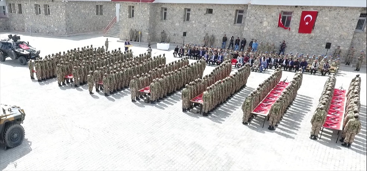 280 korucu yemin etti