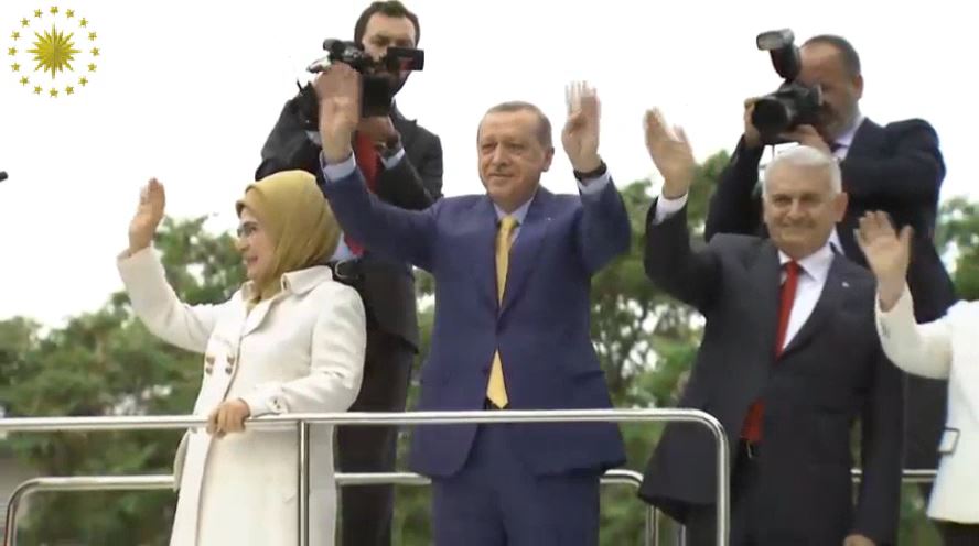 AK Parti kongresi başladı! Dümen Reis'te