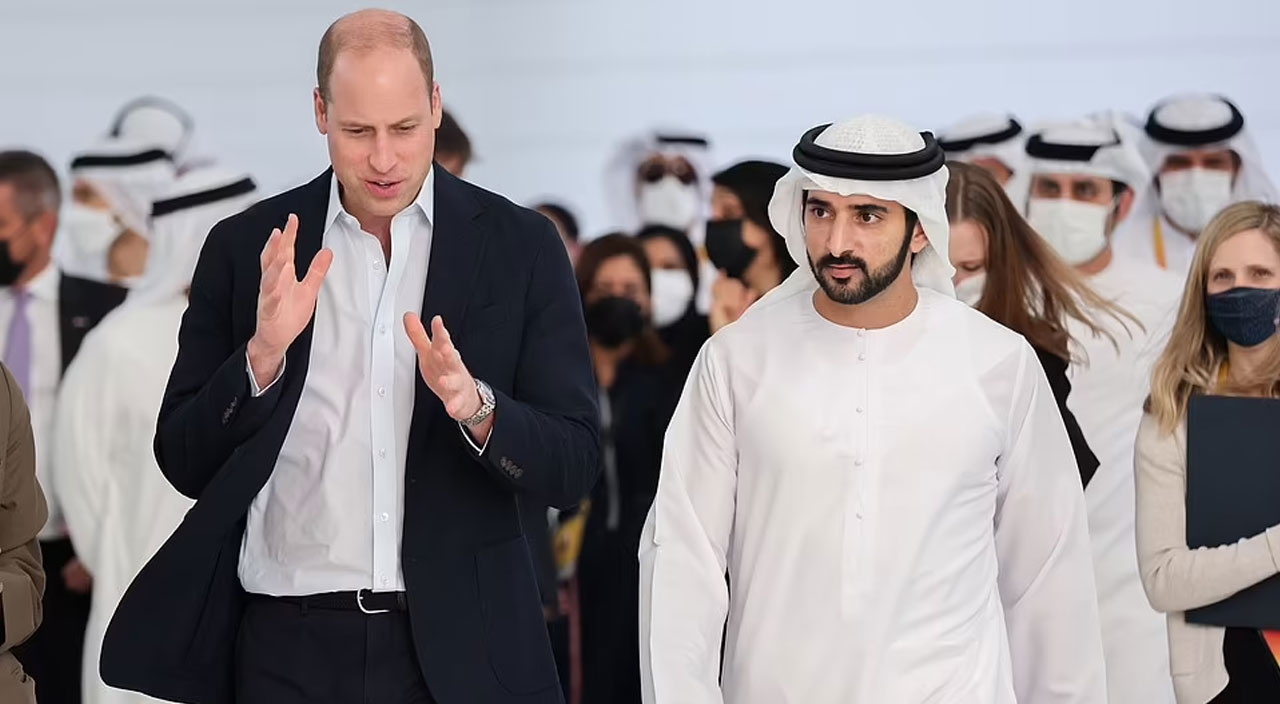 Dubai veliaht prensi Londra’da metroya bindi