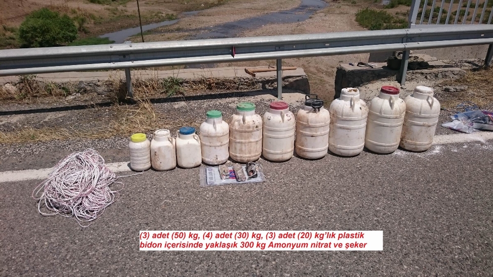 Diyarbakır'da faciadan dönüldü, 300 kilo bulundu!