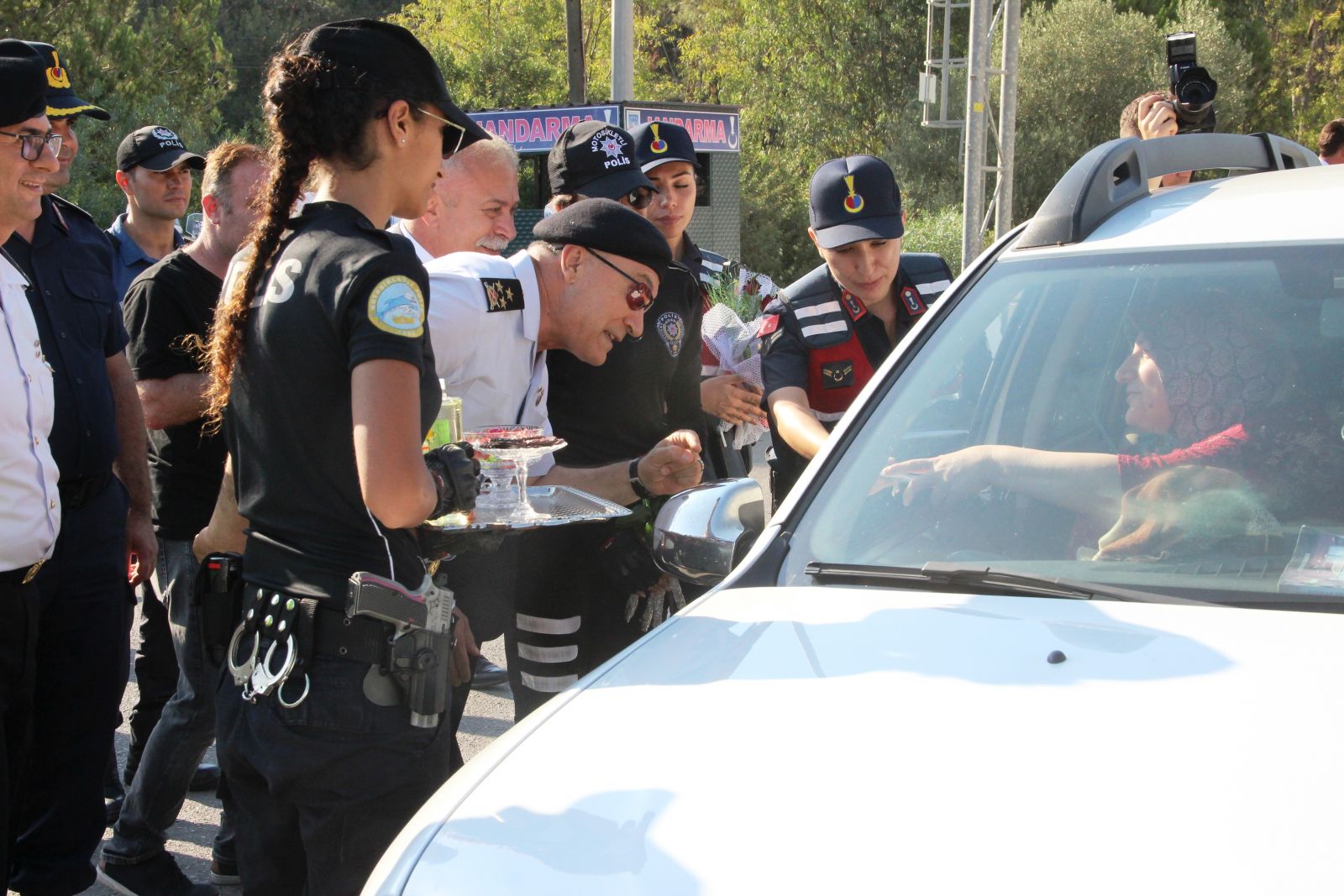 Bodrum'a bir günde giren araç sayısı 40 bini geçti