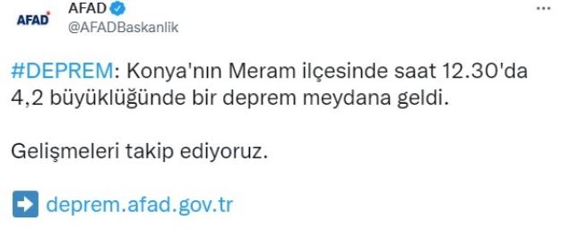 Konya'da korkutan deprem! Birçok yerden hissedildi