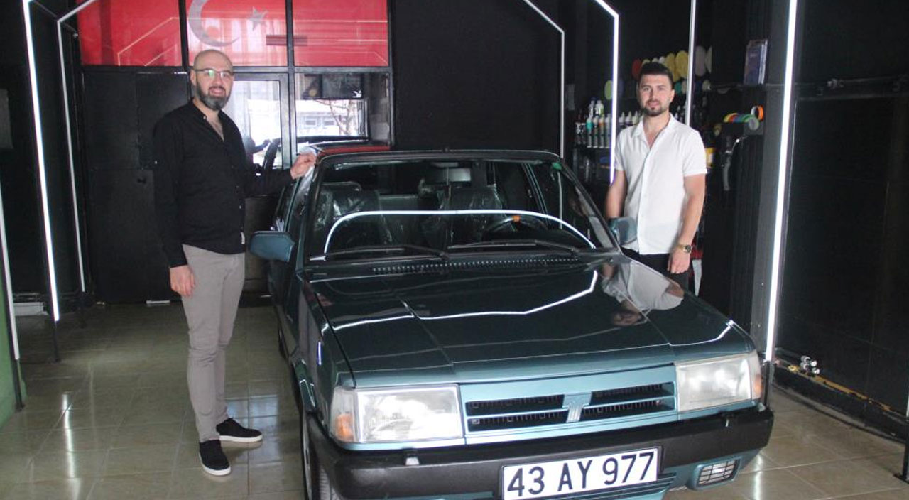 Fabrikadan çıktığı haliyle korudu: 93 model Tofaş’ı 125 bin TL’ye sattı