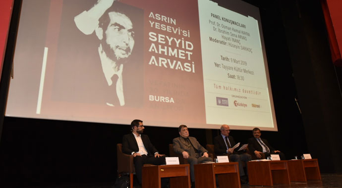 Seyyid Ahmet Arvasi vefatının 30. yılında Bursa'da anıldı
