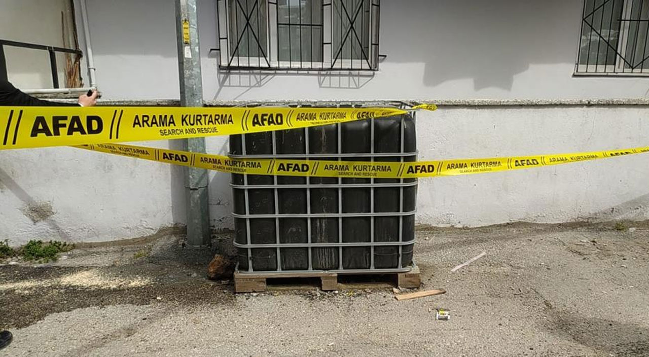 Kimyasal madde alarmı! Sokağa giriş çıkışlar kapatıldı