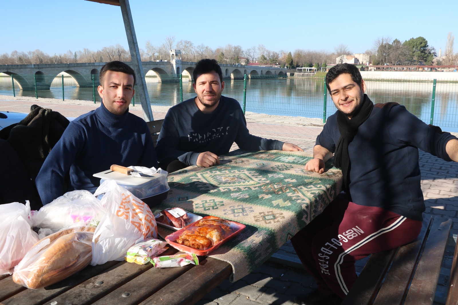 Edirne'de bahar havası yaşanıyor