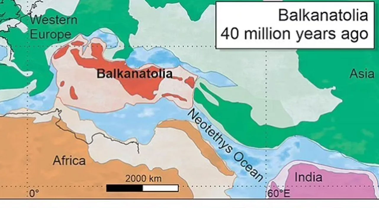 Kayıp kıta 40 milyon yıl sonra keşfedildi!