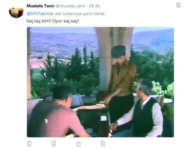 Arnavutluk'a yenilen Millîler, sosyal medyada dalga konusu oldu