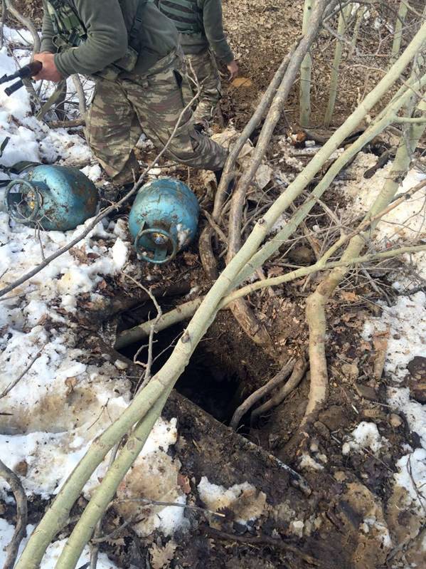 PKK'lılar çamaşır mandalından el yapımı bomba düzeneği hazırladı