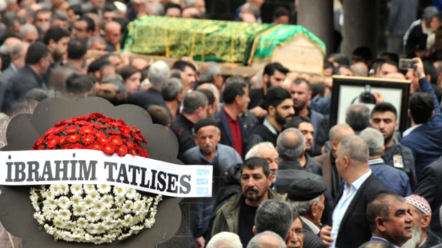 Zaza Şehmuz'un cenazesine İbrahim Tatlıses de çelenk gönderdi