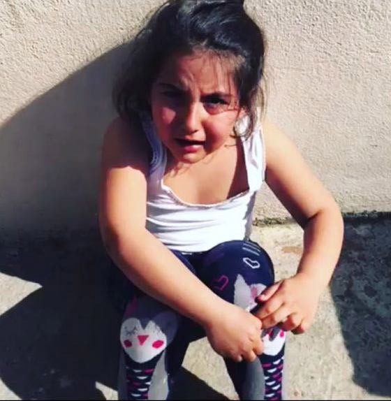 Erdoğan'ı göremeyen minik Alya'nın büyük üzüntüsü