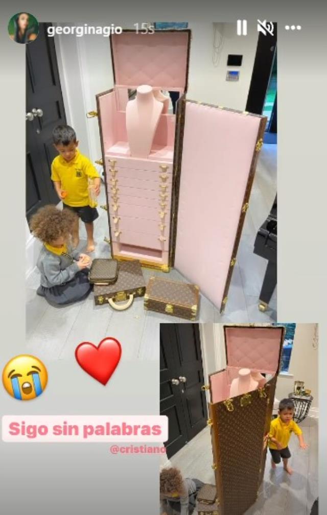 Ronaldo'nun eşine aldığı hediye ağızları açık bıraktı: 124 bin Euro değerinde