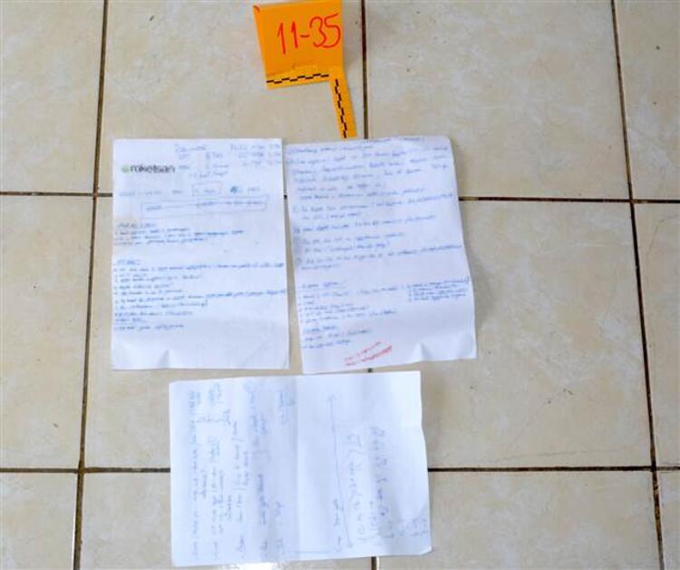 Mavi renkli valizden FETÖ'nün darbe planı ortaya çıktı! Tek tek not alınmış