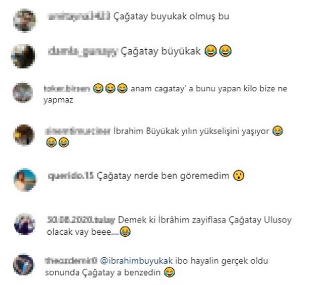 Çağatay Ulusoy aldığı kilolarla İbrahim Büyükak’a benzetildi!