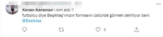 Kenan Karaman Beşiktaş taraftarını çileden çıkardı! Bu da kaçar mı?