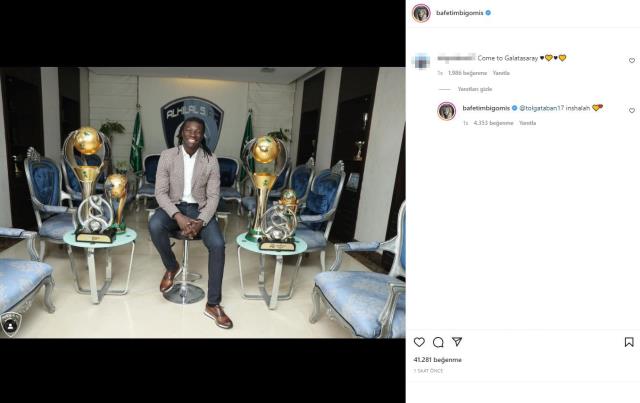 Gomis sosyal medyadan gideceği takımı açıkladı! Taraftarlar çılgına döndü