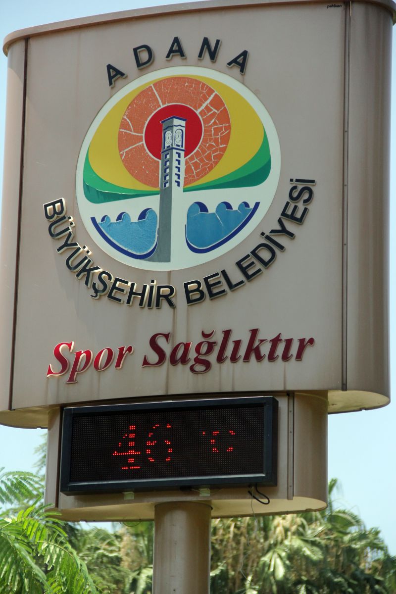 Adana cayır cayır yanıyor 46 derece