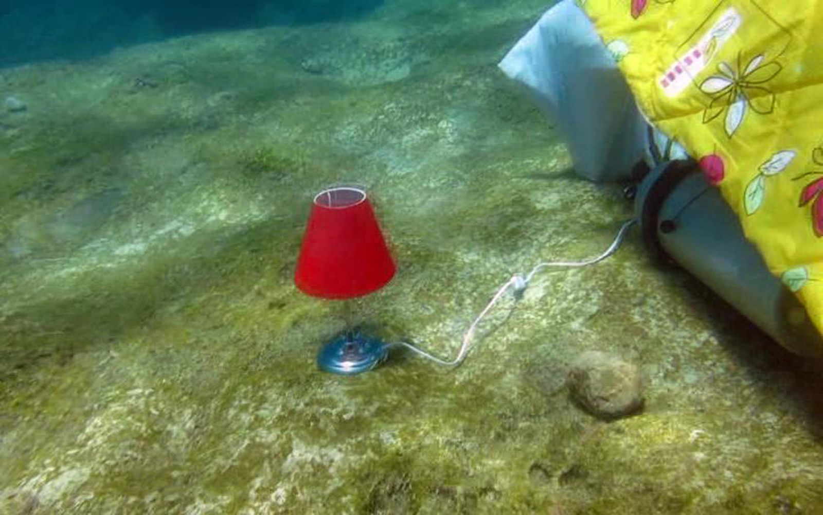 Yatak odalarını denizin dibine taşıdılar!