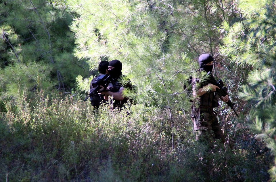 Marmaris'te aranan komandolardan 7'si yakalandı