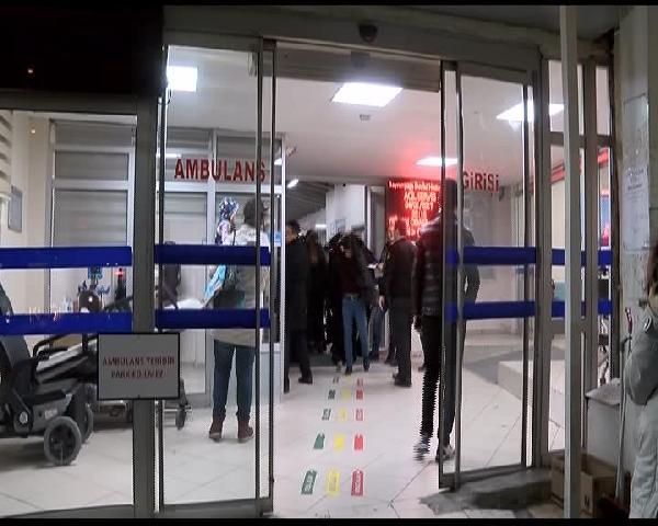 Dün gece İstanbul'daki hastanelerin acil servisleri doldu taştı...