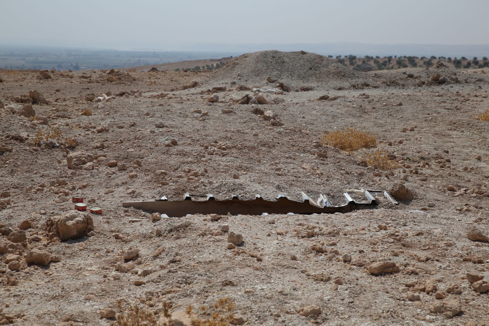 DAEŞ'in Cerablus'tan kaçarken kullandığı tüneller