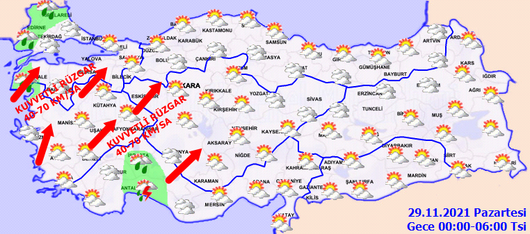 Meteoroloji il il duyurdu! Kuvvetli yağış uyarısı